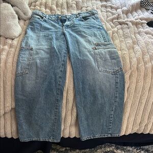 Zara Light Blue Denim Jeans